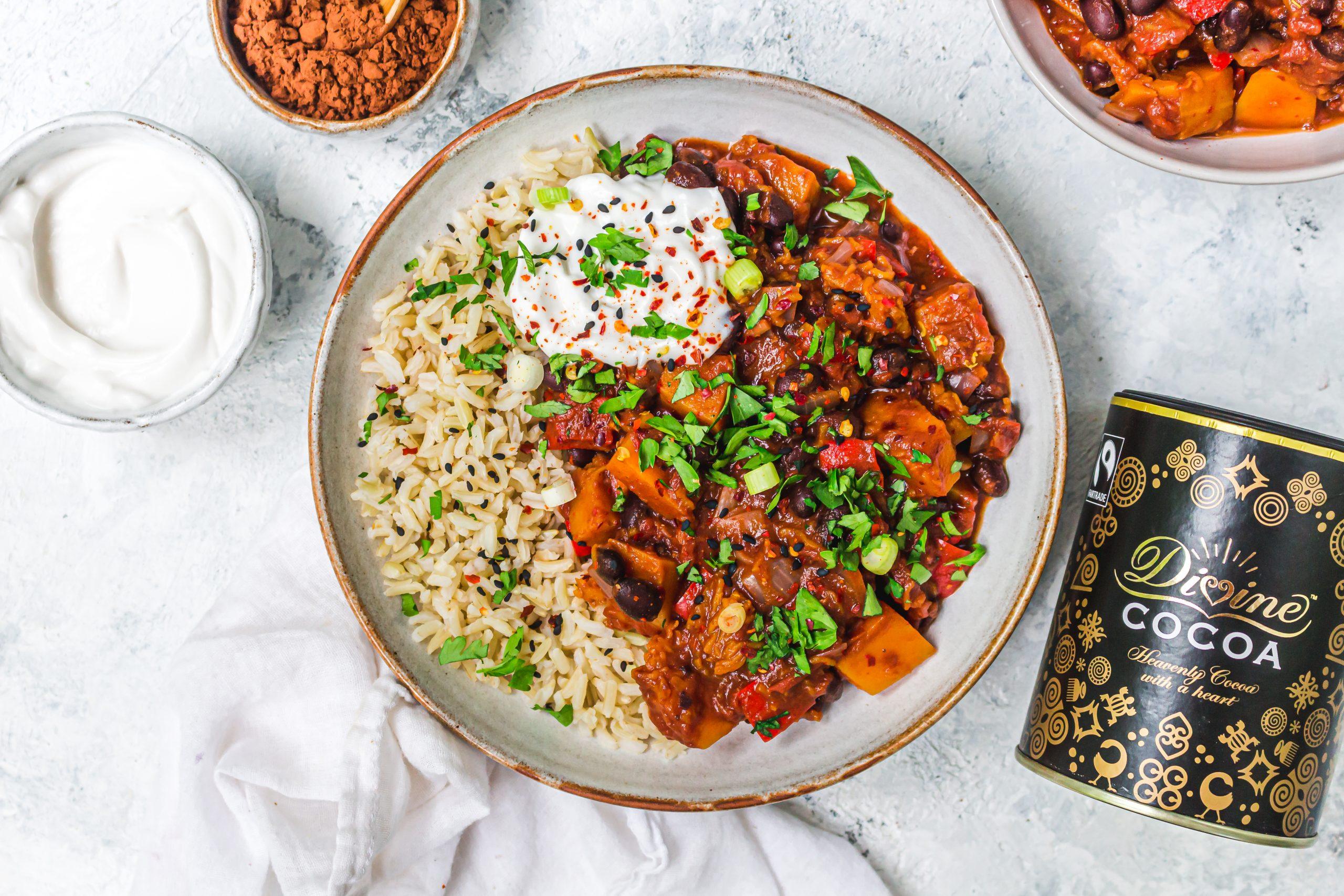 Black Bean and Squash Feijoada with Cocoa