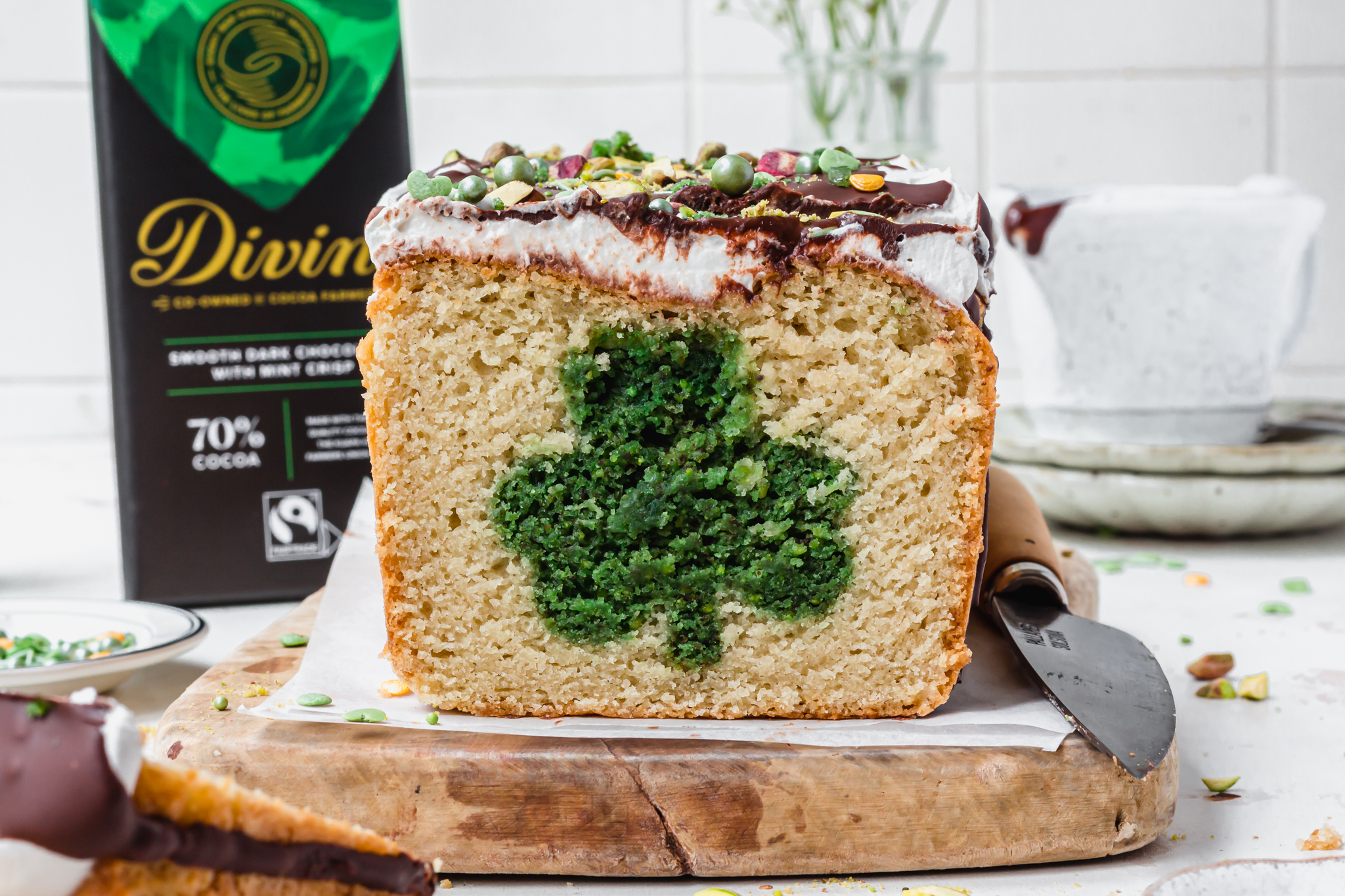 St Patrick’s Day Loaf Cake